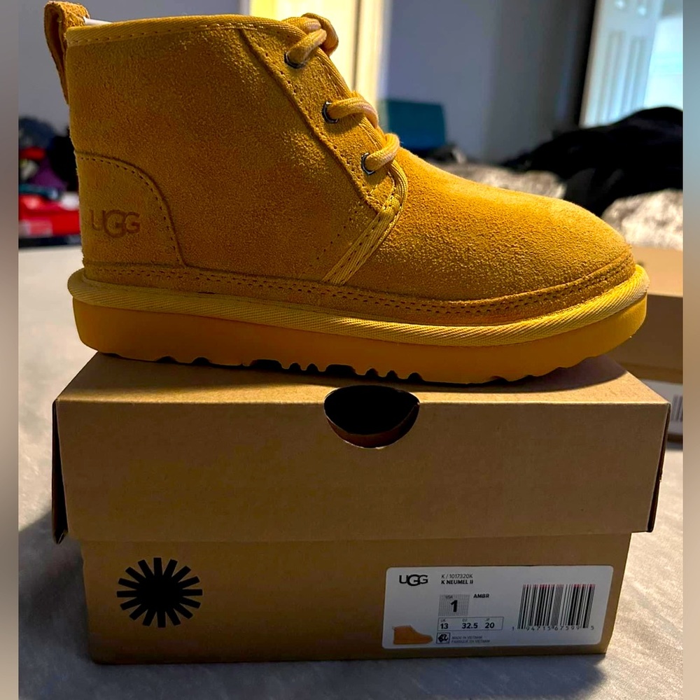 Mustard Kids Ugg Boots